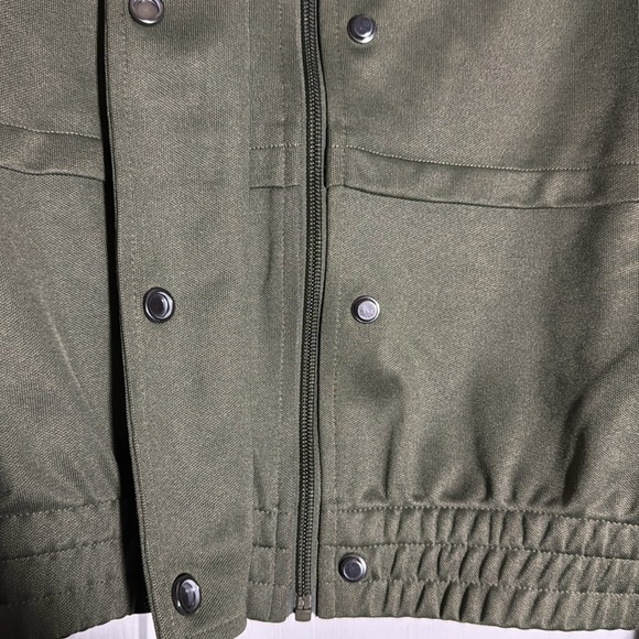Adidas Women’s Parley TrackTop | Size Large green jacket Retail $100 - Picture 6 of 10